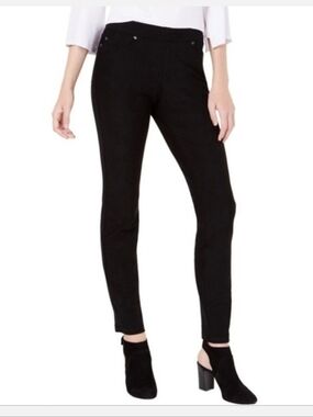 Eileen Fisher Fine Ribbed Textured Pants 5 Pocket Size Medium